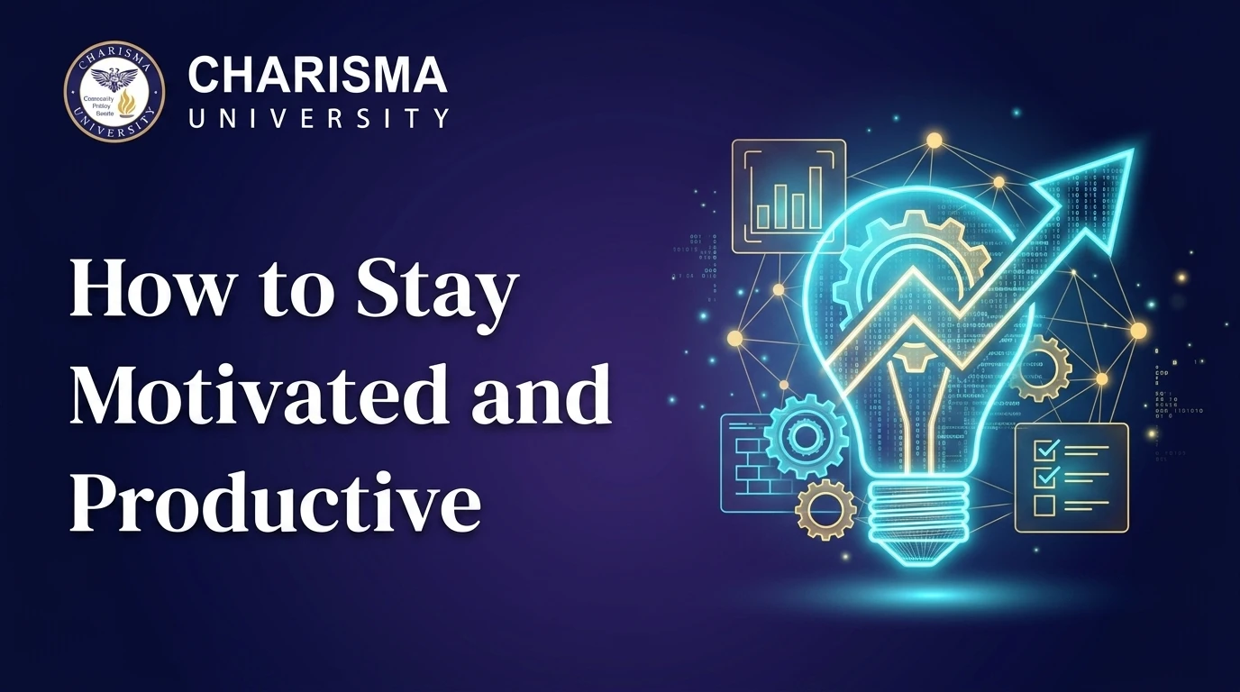 How to stay motivated and productive